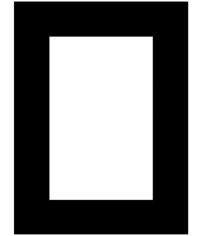 Fr@me @rt Wood Table Top & Wall Hanging Black Single Photo Frame available at snapdeal for Rs.220