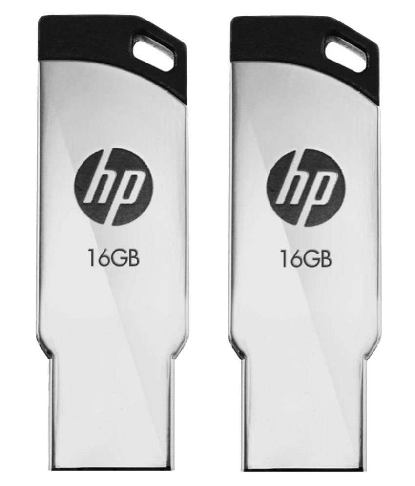 Hp C-v236 16gb Usb 2.0 Utility Pendrive Silver available at snapdeal for Rs.1004