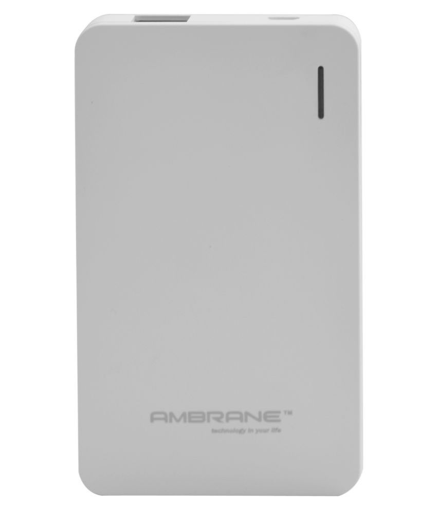 Ambrane Plush Pp - 40 4000 Mah Li-polymer Power Bank available at snapdeal for Rs.699