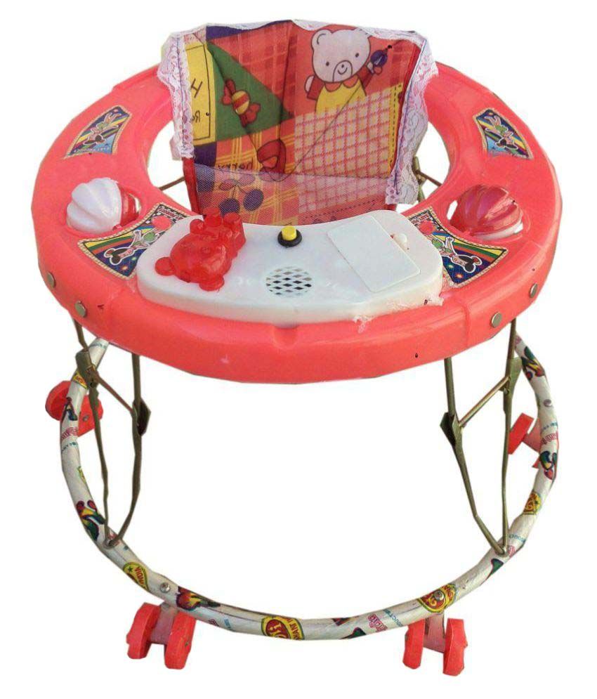 Oh Baby Baby Musical Walker Red Color For Kids available at snapdeal for Rs.649