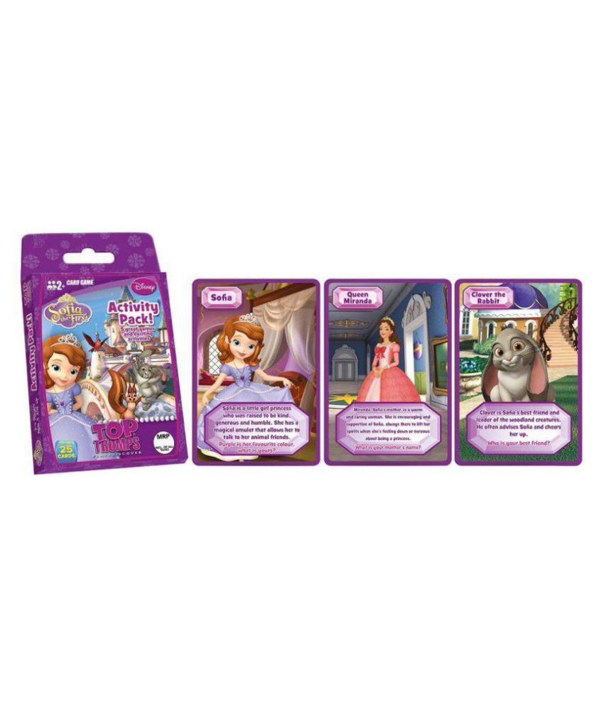 Winning Moves Sofia The First Multicolour Card Game available at snapdeal for Rs.65