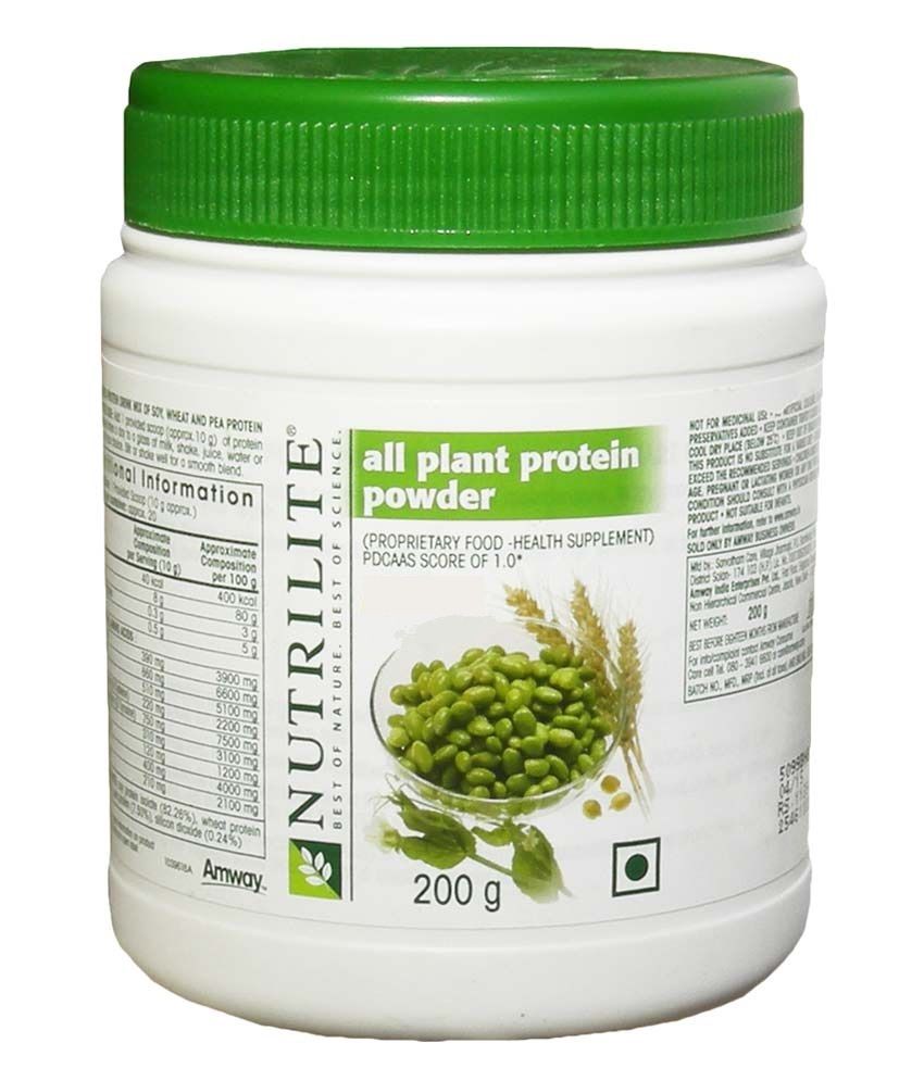 Nutrilite Amway All Plant Protein Powder 200gm available at snapdeal for Rs.825