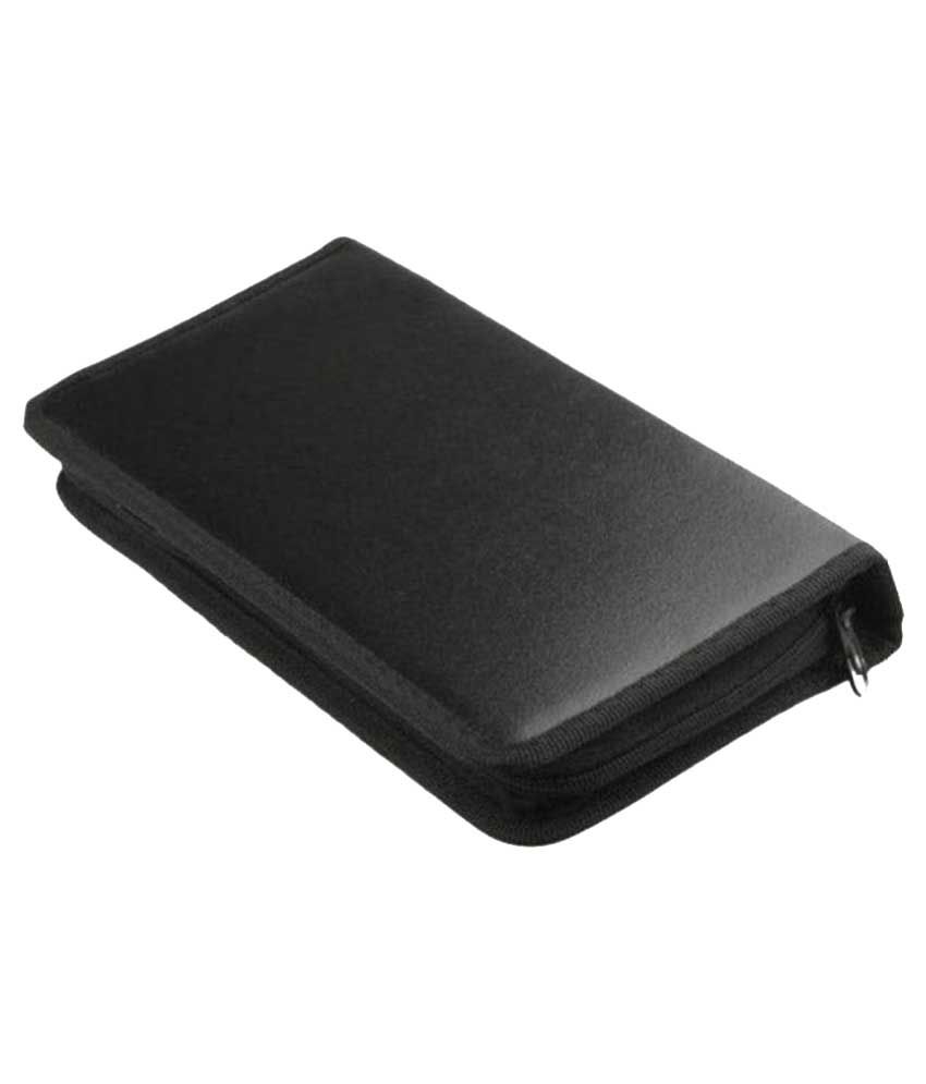 Margaj 80 Cd Cds / Dvd Dvds Leather Look Cover / Case / Folder / Pouch available at snapdeal for Rs.280