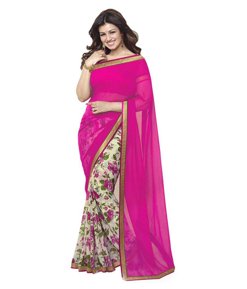 Zofey Bollywood Designer Sarees Multicoloured Chiffon Saree available