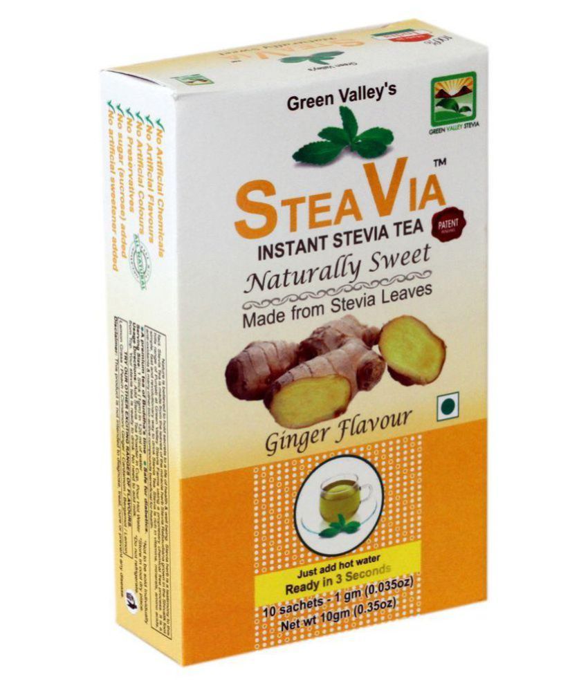 Steavia Tea Powder Ginger 10 Gm available at snapdeal for Rs.90