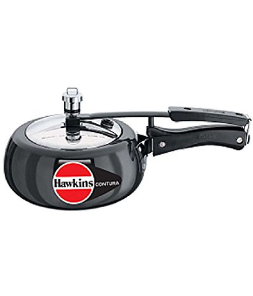 Hawkins Cb15 Hard Anodised Pressure Cooker, 1.5-liter, Contura Black available at snapdeal for Rs.1743