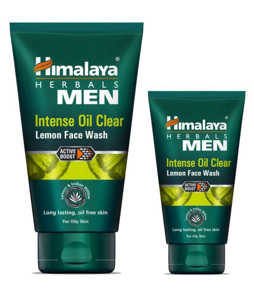 Himalaya Men Intense Oil Clear Lemon Face Wash 150 Ml available at snapdeal for Rs.140