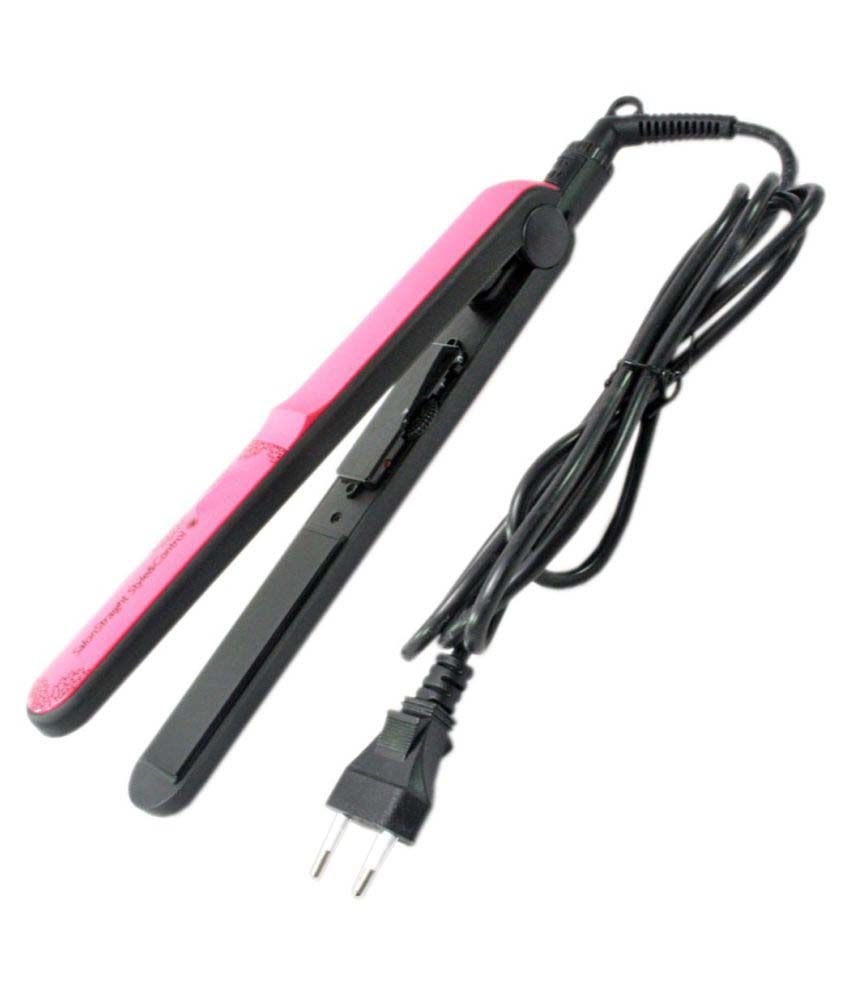 Jm Nova Ceramic Hair Straighteners Flat Iron 45w Set Curling Curler Iron - 24 Hair Straightener ( Multi Colour ) available at snapdeal for Rs.1099