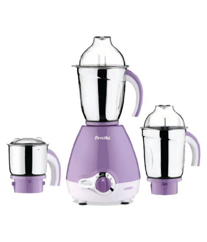 Preethi Lavender 600-watt Mixer Grinder available at snapdeal for Rs.4140