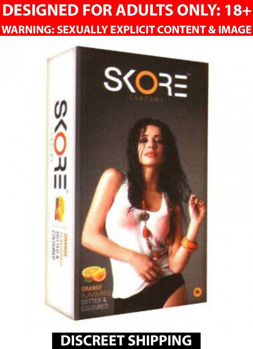 Skore Orange Flavoured Condoms (10`s Pack) (pack Of 3) available at snapdeal for Rs.235