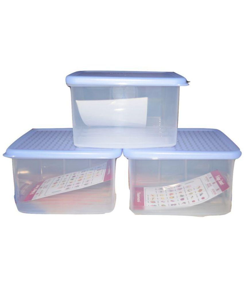Tupperware Polyproplene Food Container Set Of 3 available at snapdeal for Rs.1149