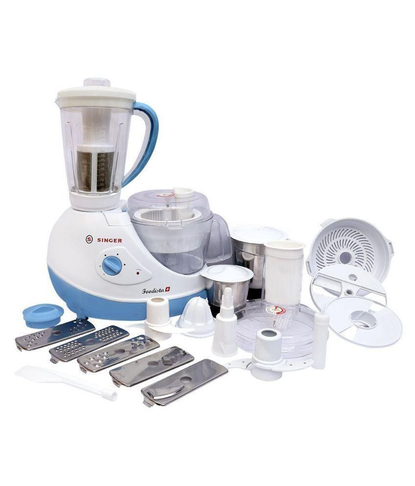 Singer Foodista Plus 600 Watt Food Processor available at snapdeal for Rs.4490