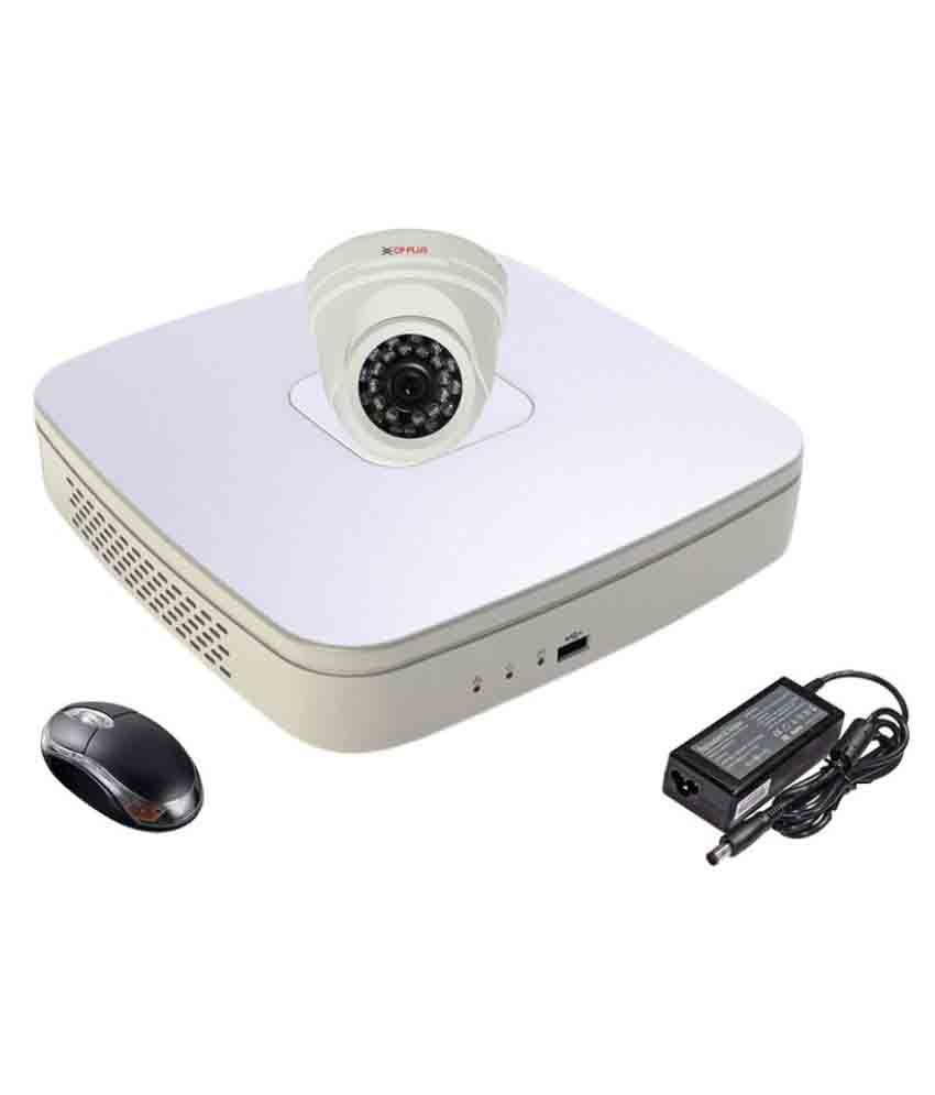 Cp Plus Hd 4ch Dvr, Cp Plus Hd Dome Camera 4pcs Surveillance Kit available at snapdeal for Rs.4799