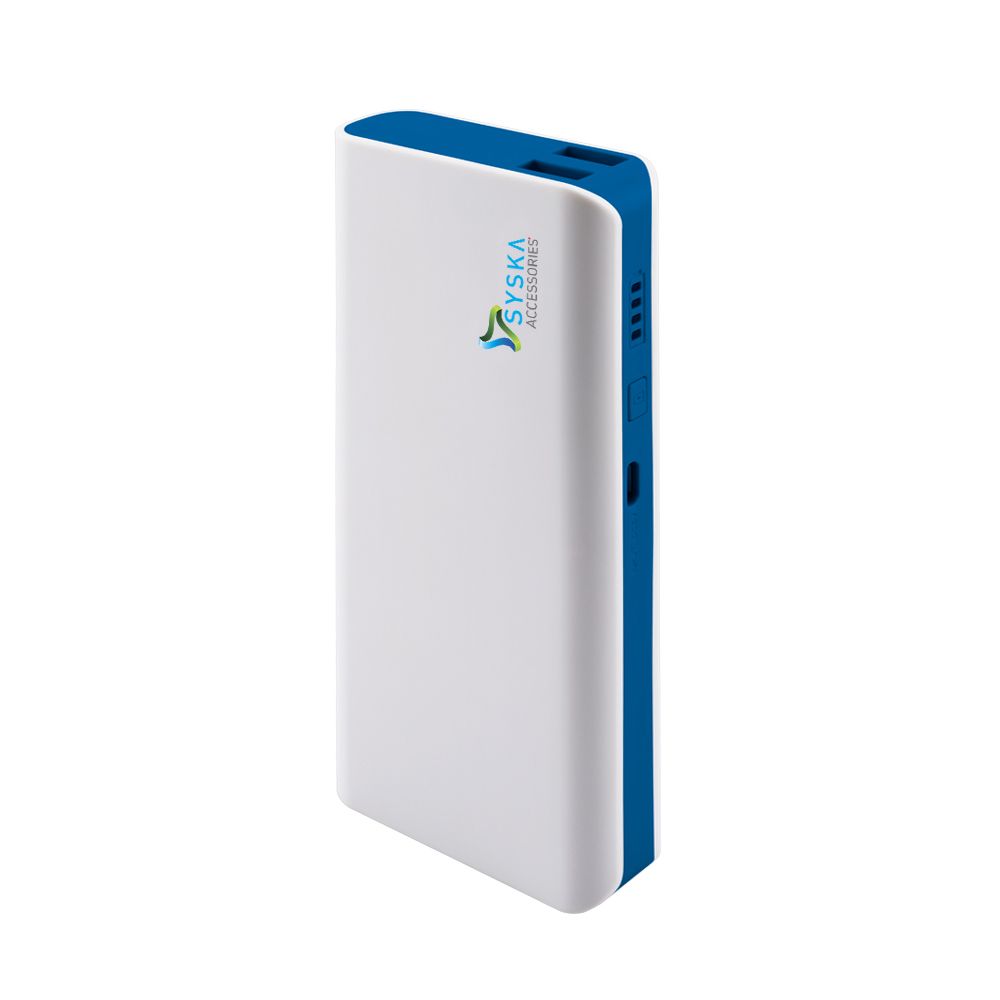 Syska Power Bank-x110-white-blue 11000 Mah Li-ion Power Bank available at snapdeal for Rs.1399