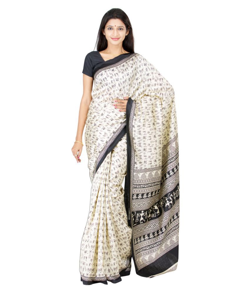 The Chennai Silks Beige Synthetic Saree available at snapdeal for Rs.338