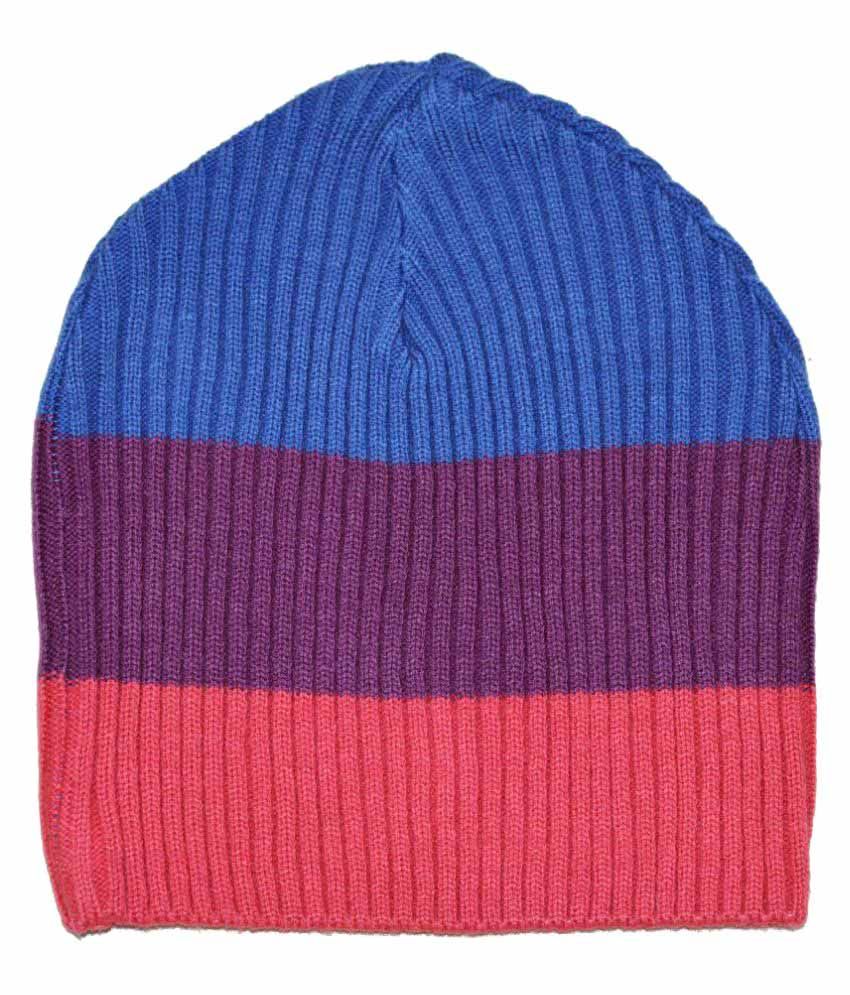 Blyss Multicolour Woollen Skull Cap available at snapdeal for Rs.300
