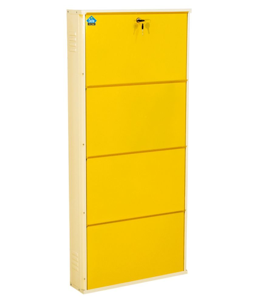 Delite Kom Kiwi Metal 4 Door Shoe Rack available at snapdeal for Rs.6990