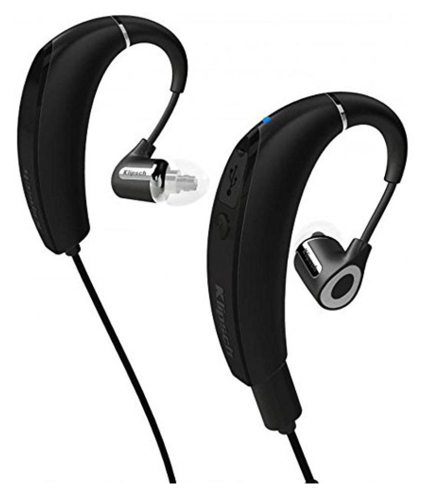 Klipsch - R6 Bluetooth Wireless Earbud Headphones - Black available at snapdeal for Rs.8111