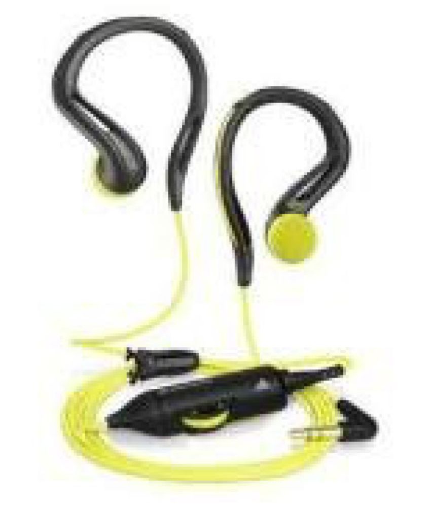 Sennheiser Omx 680 Earhook Sports Headphone With Volume Control And Adjustable Earclips (yellow/black) available at snapdeal for Rs.6409
