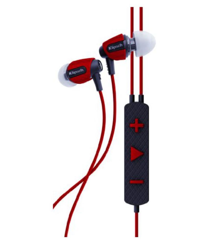 Klipsch Image S4i Rugged In-ear Headphone With Mic (red) available at snapdeal for Rs.11861