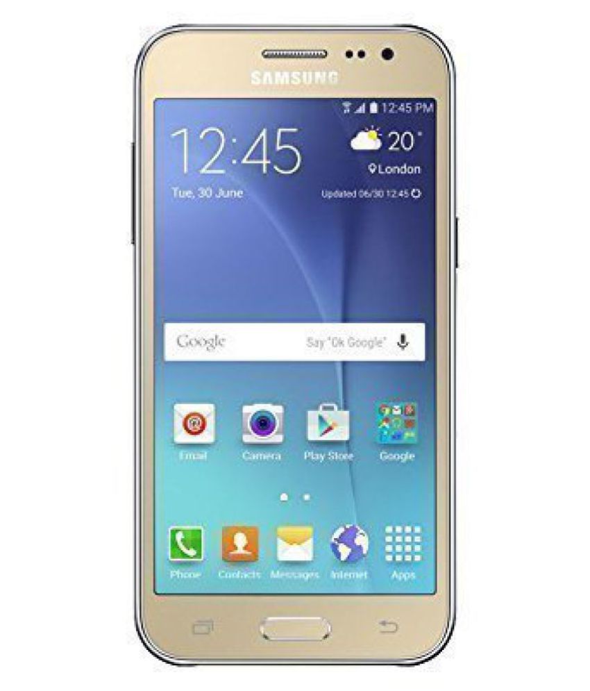 Samsung Galaxy J2 4g Duos Sm-j200gzdhins (gold, 8gb) available at snapdeal for Rs.7850