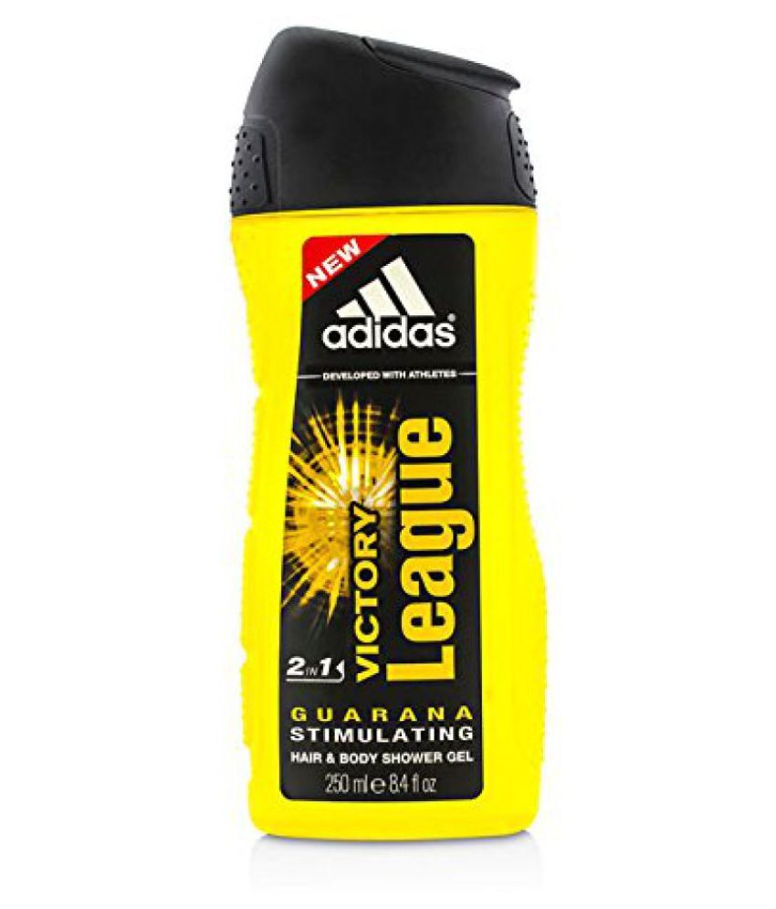 Adidas Victory League Guarana Stimulating Hair & Body Shower Gel 250ml/8.4oz available at snapdeal for Rs.175