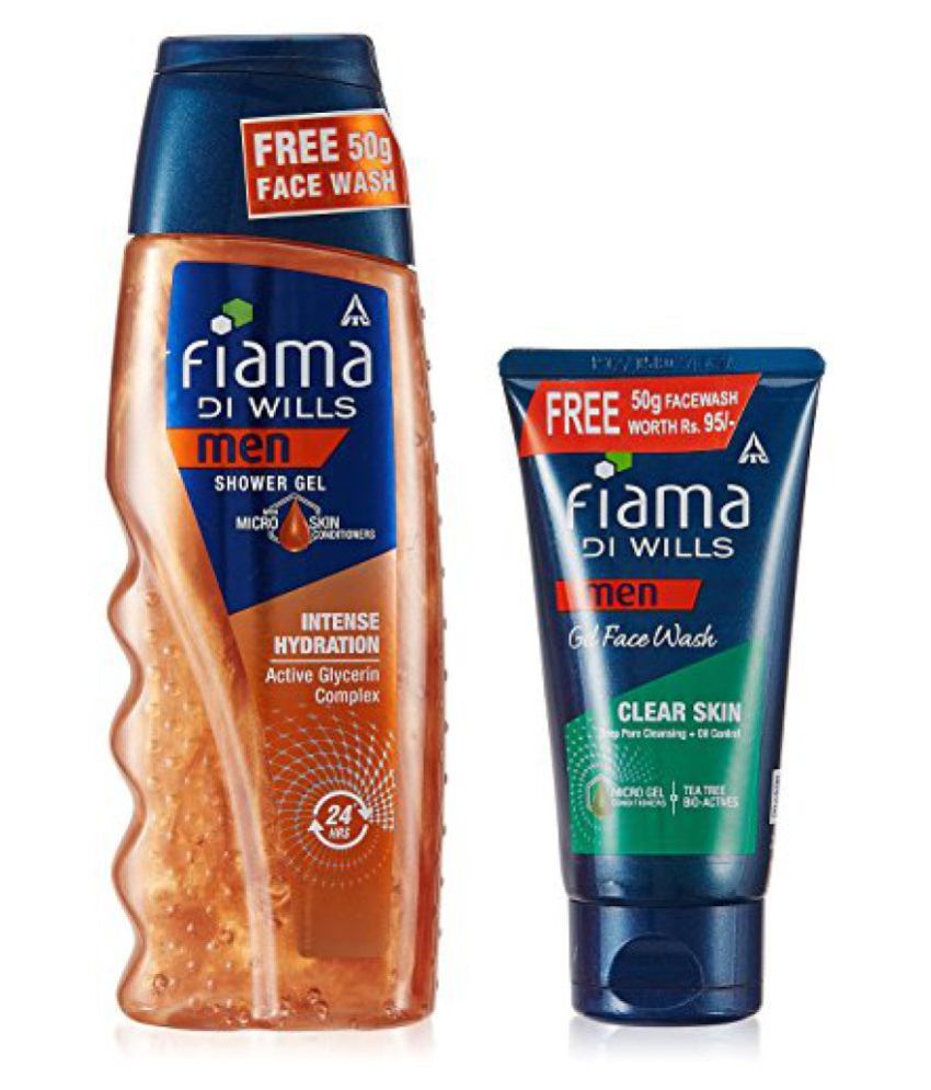 Fiama Di Wills Men Intense Hydration Shower Gel, 250ml With Free Fiama Clear Skin Gel Face Wash, 50ml available at snapdeal for Rs.175