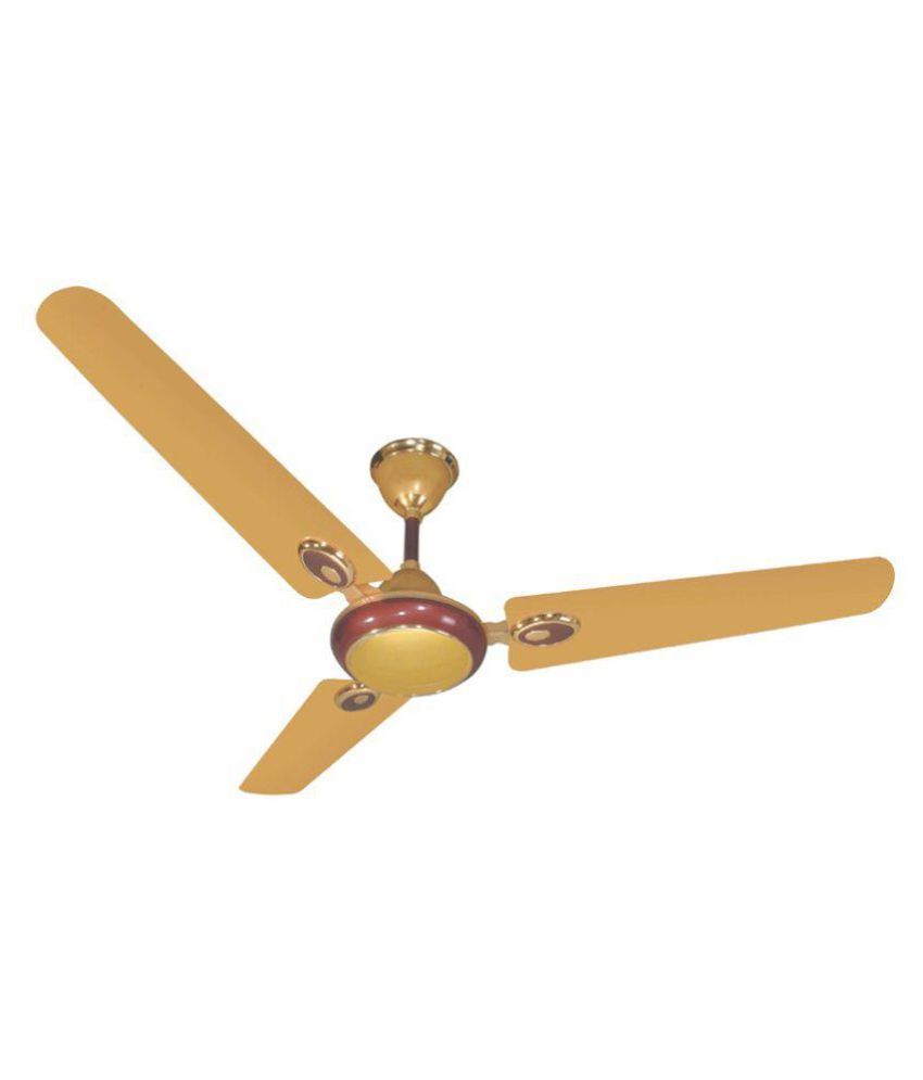 Black Cat 48 Ceiling Fan Golden available at snapdeal for Rs.942