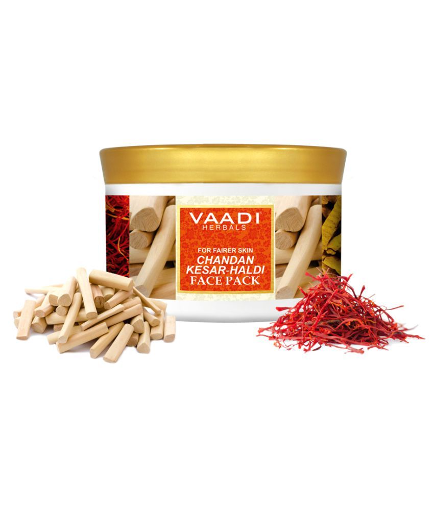 Vaadi Herbals Chandan Kesar Haldi Face Mask Cream 600 Gm available at snapdeal for Rs.330