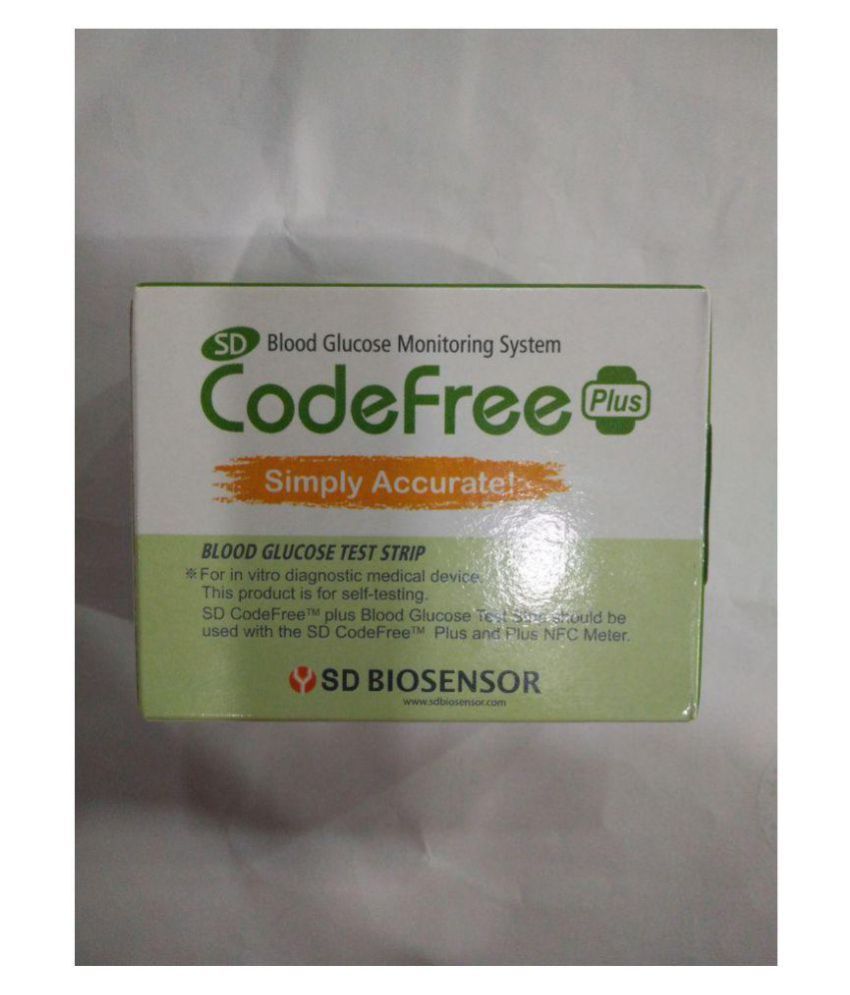 Sd Codefree Plus Sd Codefree Plus Strips 0218 available at snapdeal for Rs.745