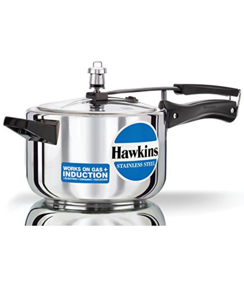 Hawkins Stainless Steel Pressure Cooker, 5 Litres available at snapdeal for Rs.3591