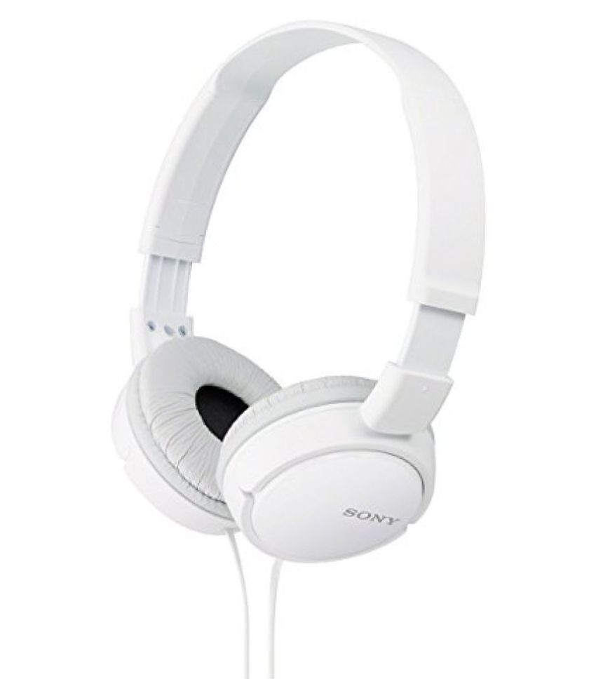 Sony Mdr-zx110 Stereo Headphone (white) available at snapdeal for Rs.699