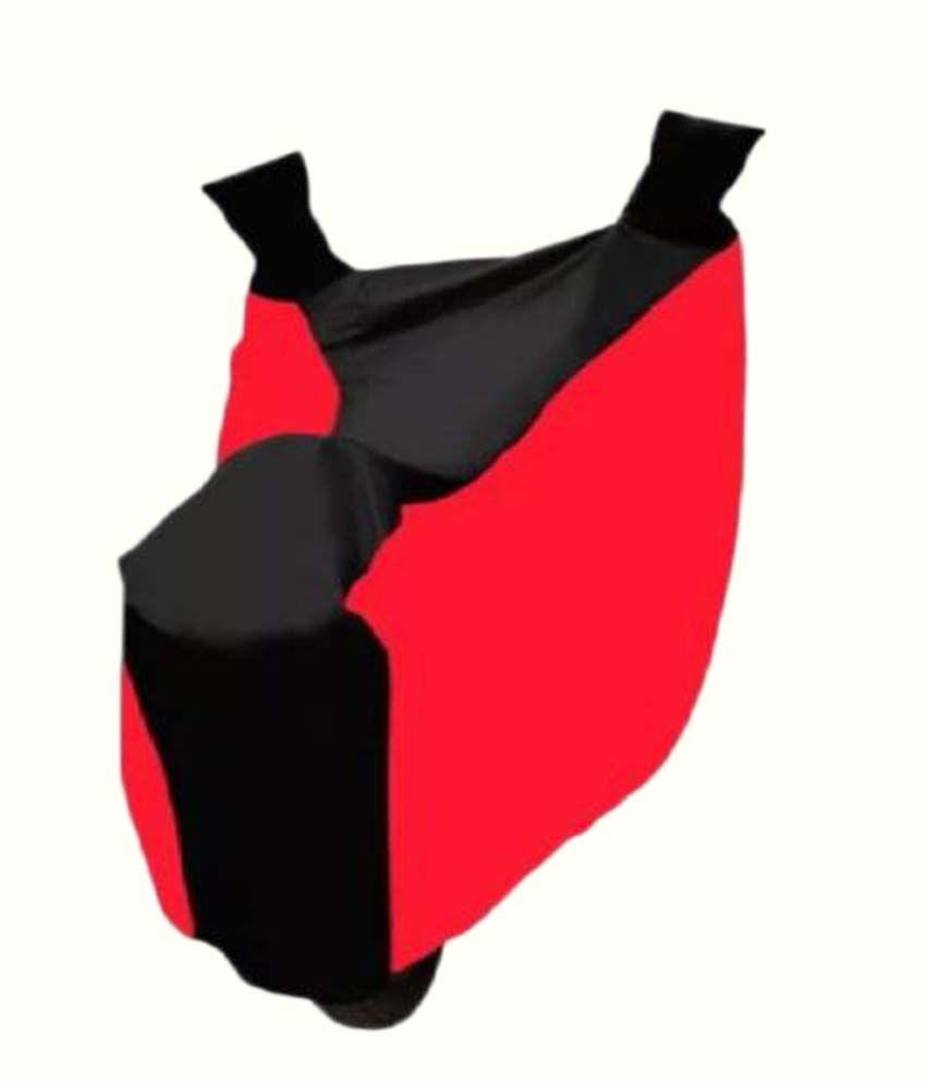 Gromaa Bike Body Cover For Yamaha R15 In Red Ana Black Colour available at snapdeal for Rs.299