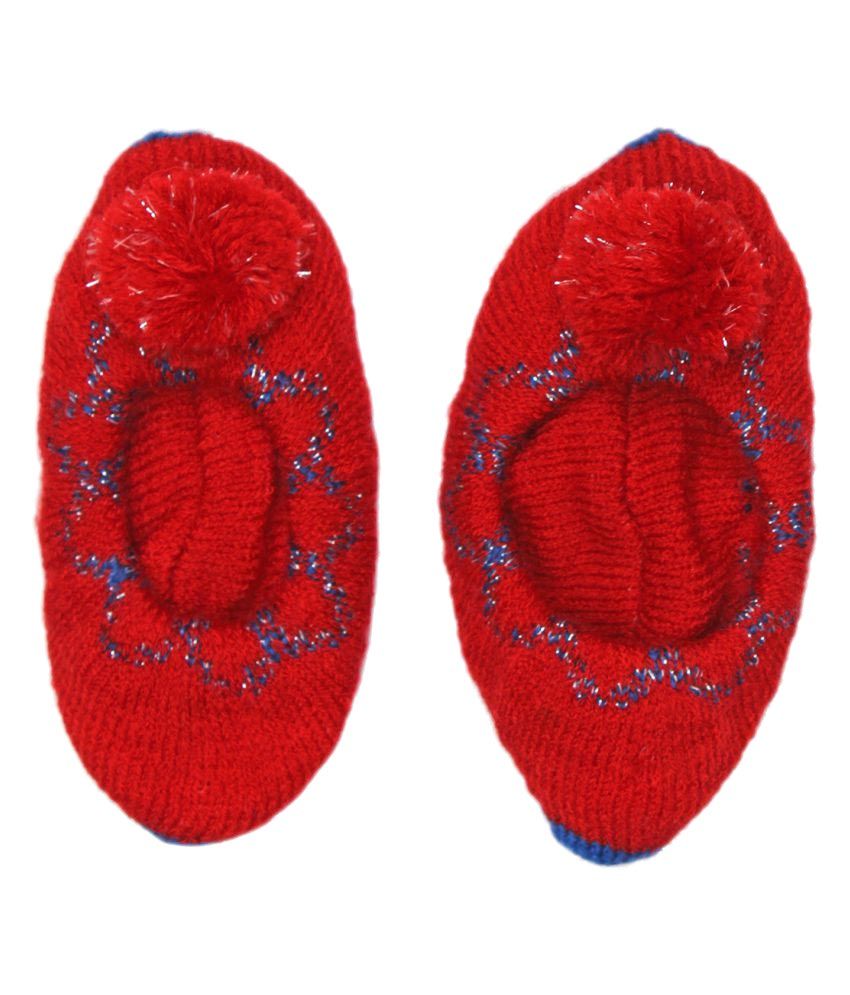 Babeezworld Baby Girl & Boy Winter Warm Woolen Booties Socks (kids) available at snapdeal for Rs.150