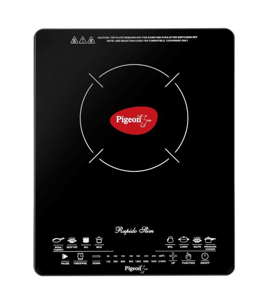 Pigeon Rapido Slim Induction- Black available at snapdeal for Rs.3185