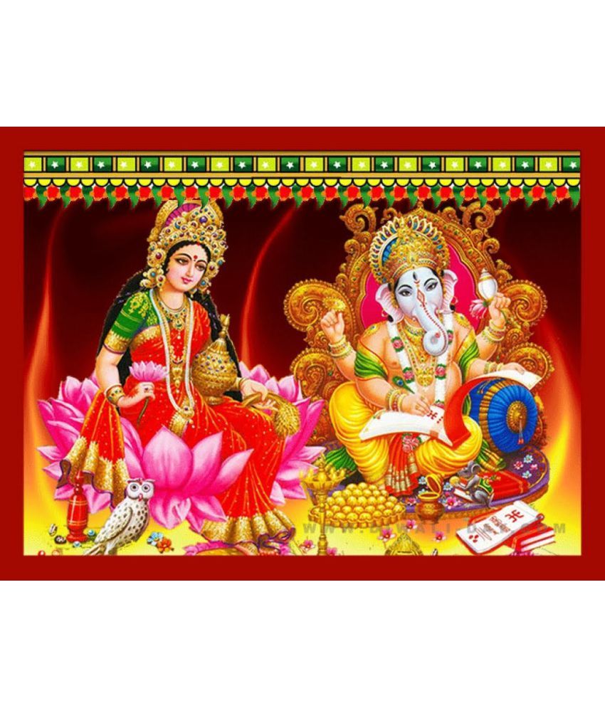 Myimage Lord Ganesha Beautiful Paper Wall Poster Without Frame Single Piece available at snapdeal for Rs.265
