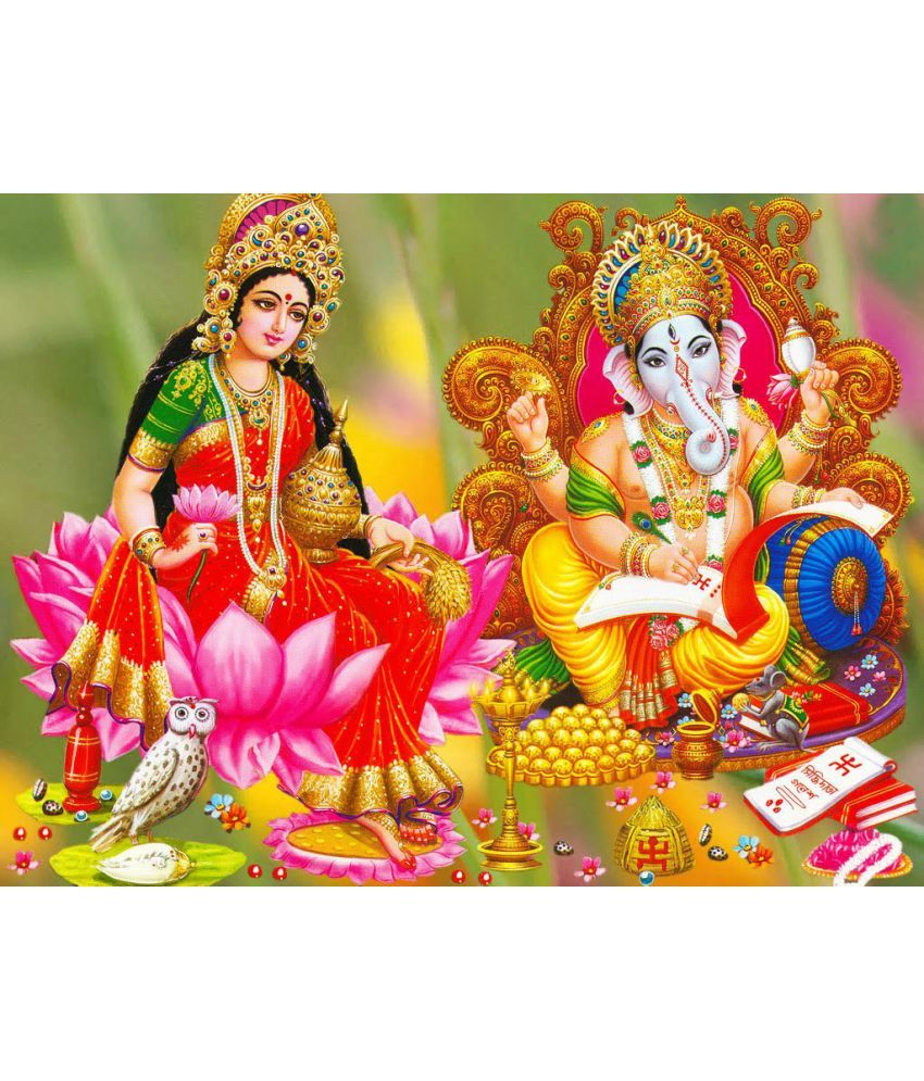 Myimage Lord Ganesha Beautiful Paper Wall Poster Without Frame Single Piece available at snapdeal for Rs.265