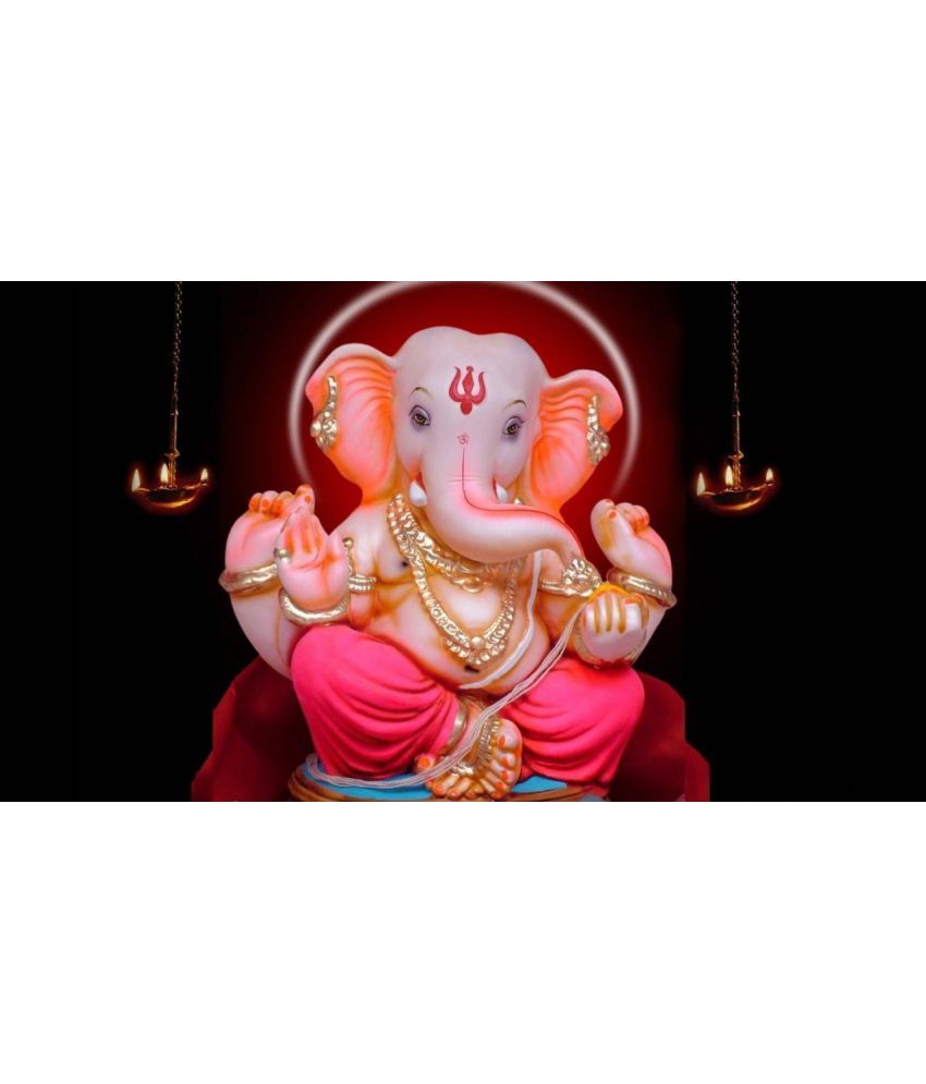 Myimage Lord Ganesha Beautiful Paper Wall Poster Without Frame Single Piece available at snapdeal for Rs.265