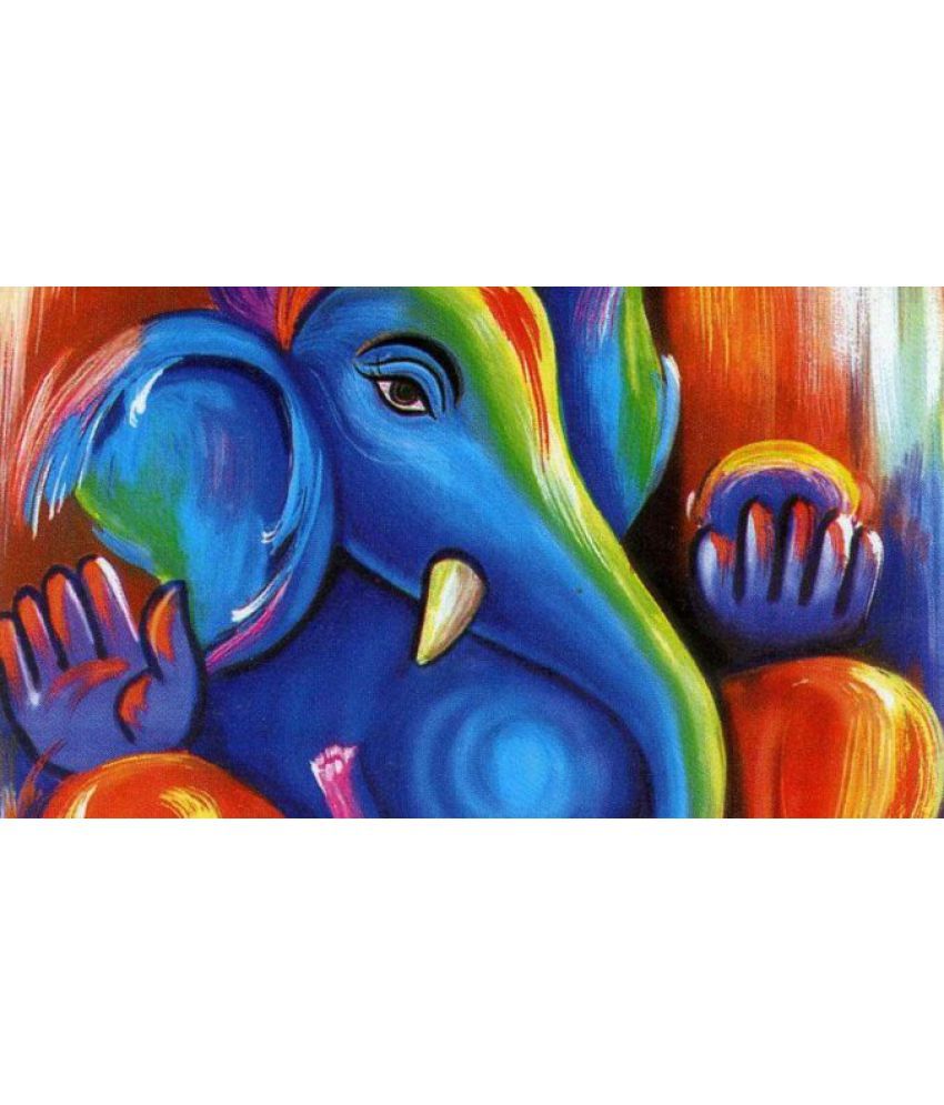 Myimage Lord Ganesha Beautiful Paper Wall Poster Without Frame Single Piece available at snapdeal for Rs.265