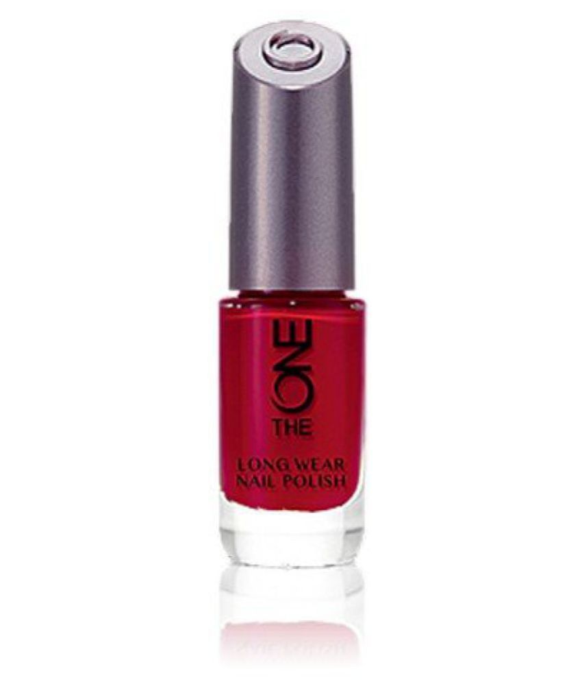 Oriflame The One Long Wear Nail Polish - London Red available at snapdeal for Rs.130