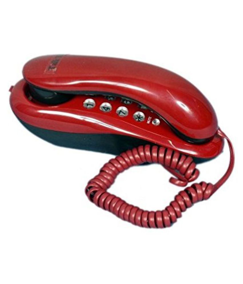 Orientel Kx-t333 Landline Telephone Corded Phone For Office And Home Purpose(red) available at snapdeal for Rs.385