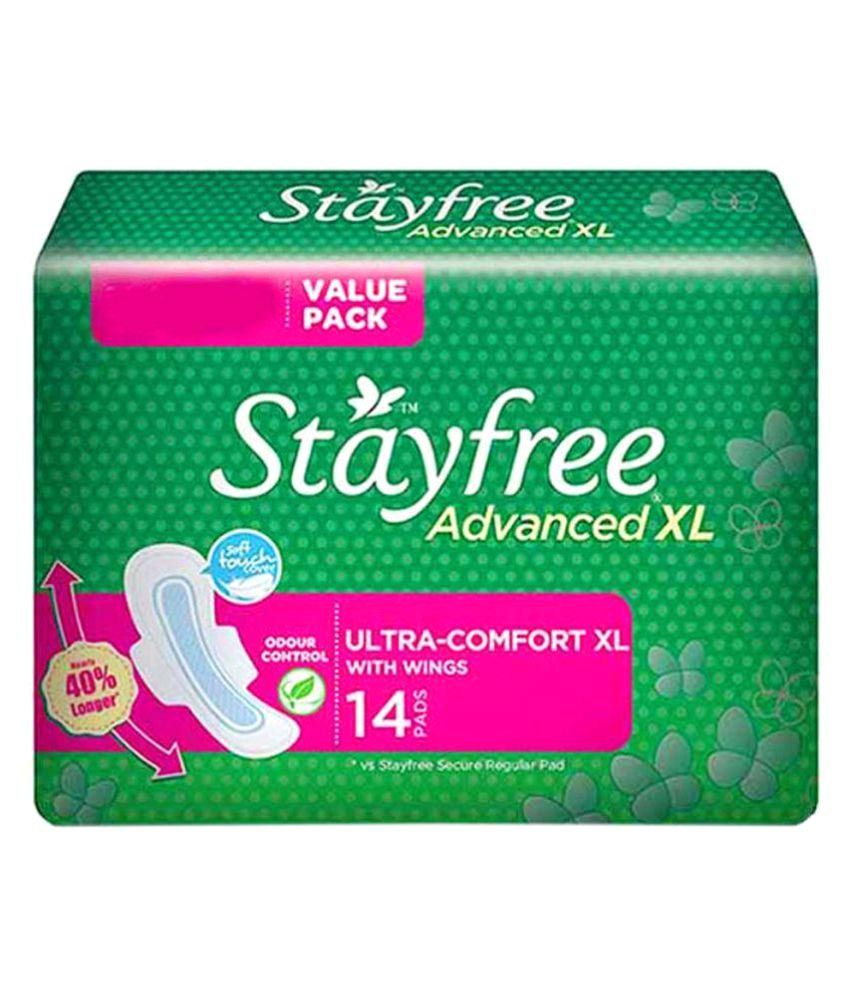 Stayfree Large Sanitary Pads 14 No.s available at snapdeal for Rs.154