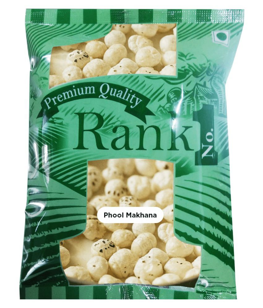 Rank No.1 Regular Lotus Seeds Pop /gorgon Nut Puffed Kernel (makhana) 100 Gm available at snapdeal for Rs.66