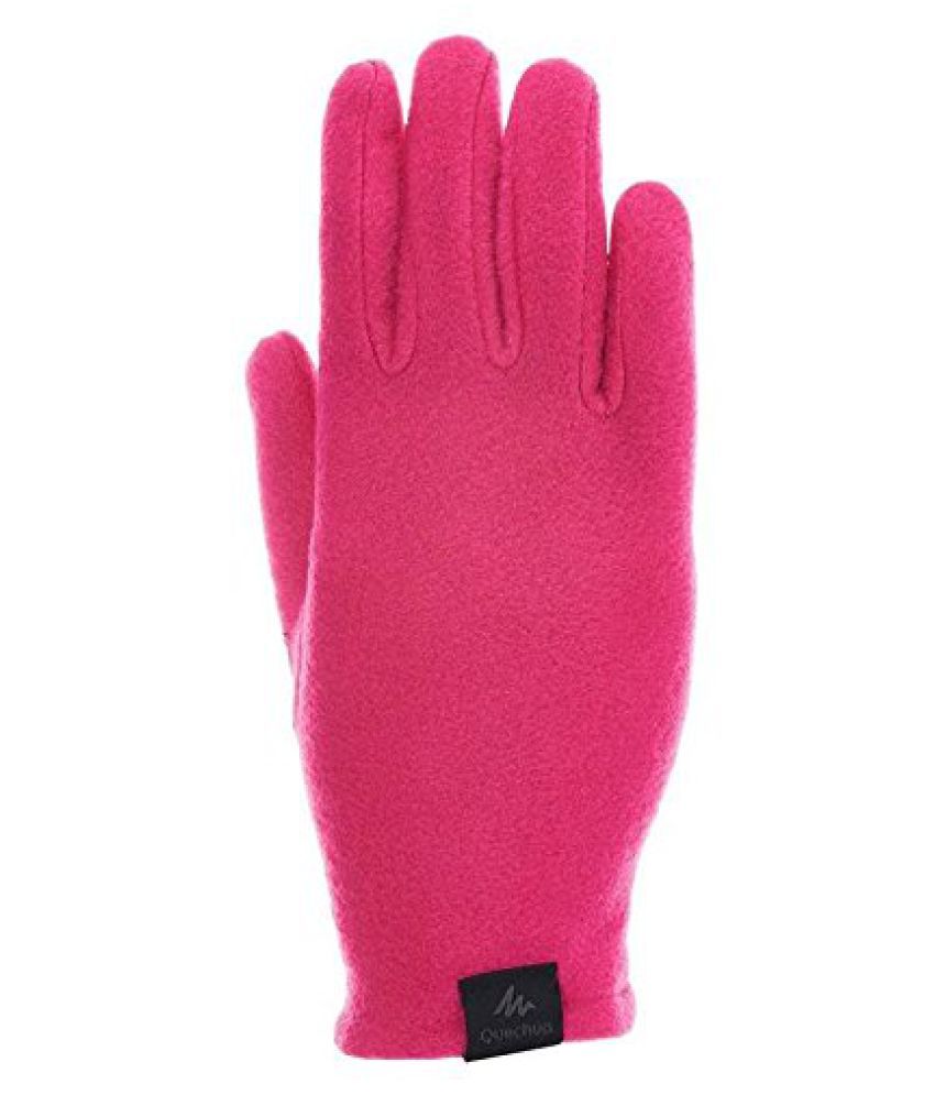 Quechua Forclaz 20 Children's Hiking Gloves - Pink available at snapdeal for Rs.699