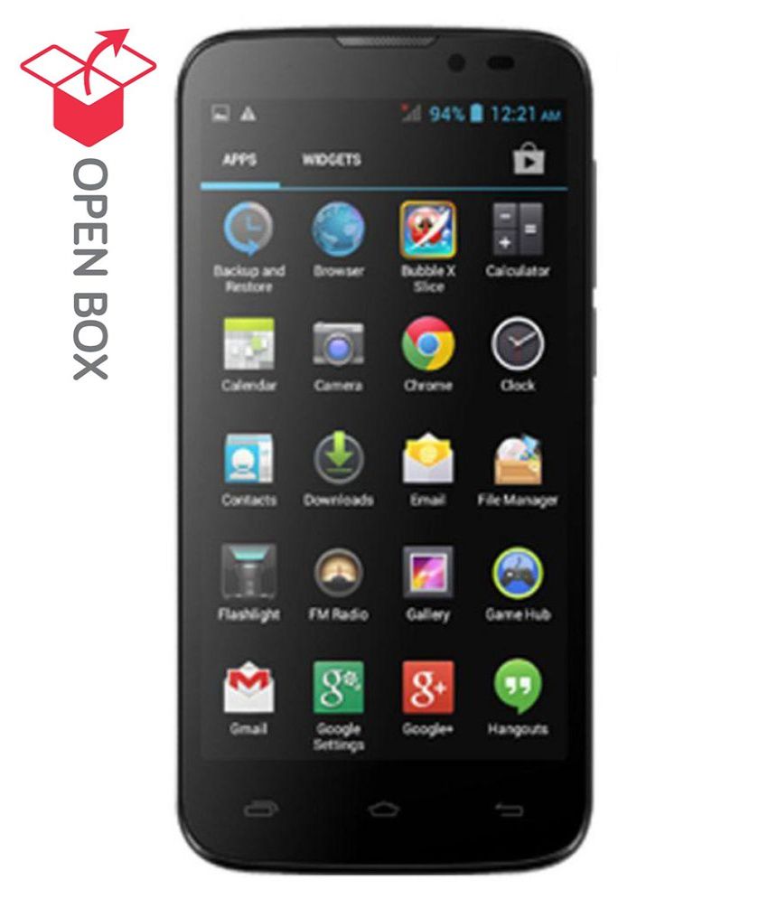 Unboxed Micromax Canvas Power A96 4gb- Black available at snapdeal for Rs.5490