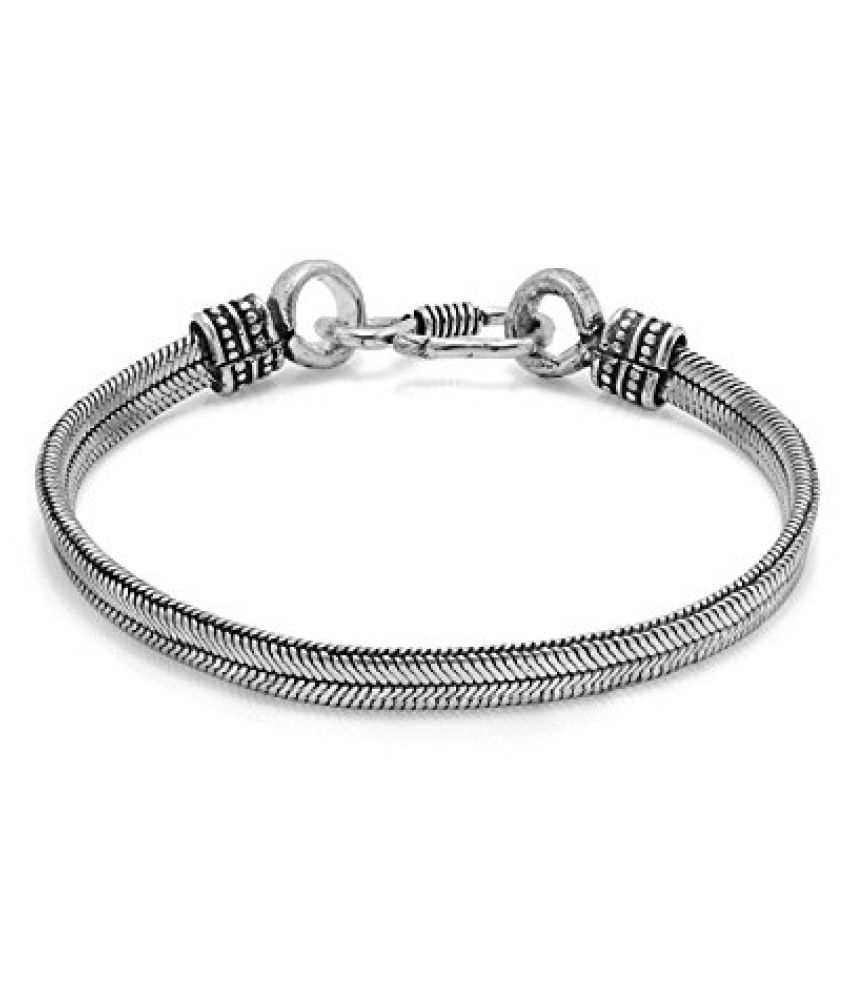 Voylla Designer Link Bracelet With Silver Toning available at snapdeal for Rs.319