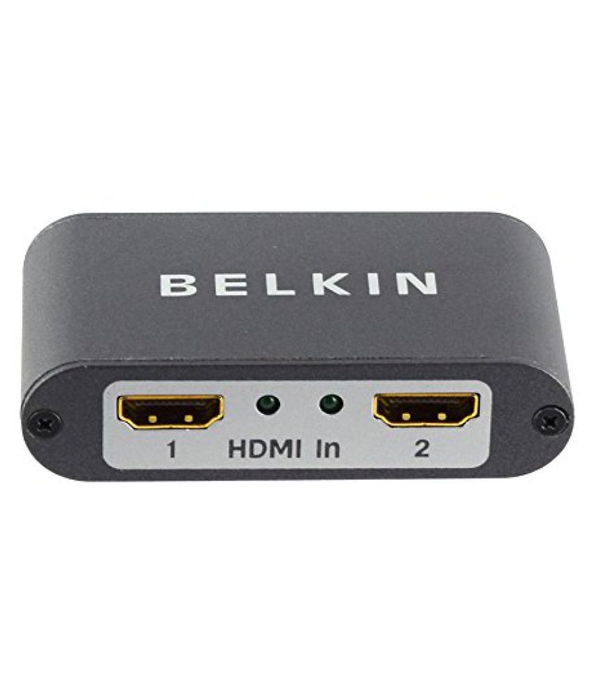 Belkin Hdmi 2-to-1 Video Switch / Splitter With Wireless Remote available at snapdeal for Rs.1699