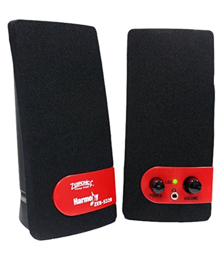 Zebronics Zeb-s320 Harmony 2.0 Multimedia Speaker available at snapdeal for Rs.399