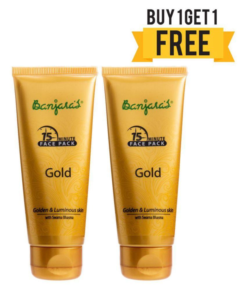 Banjaras Face Pack Gold Face Mask Masks 50 Gm available at snapdeal for Rs.75