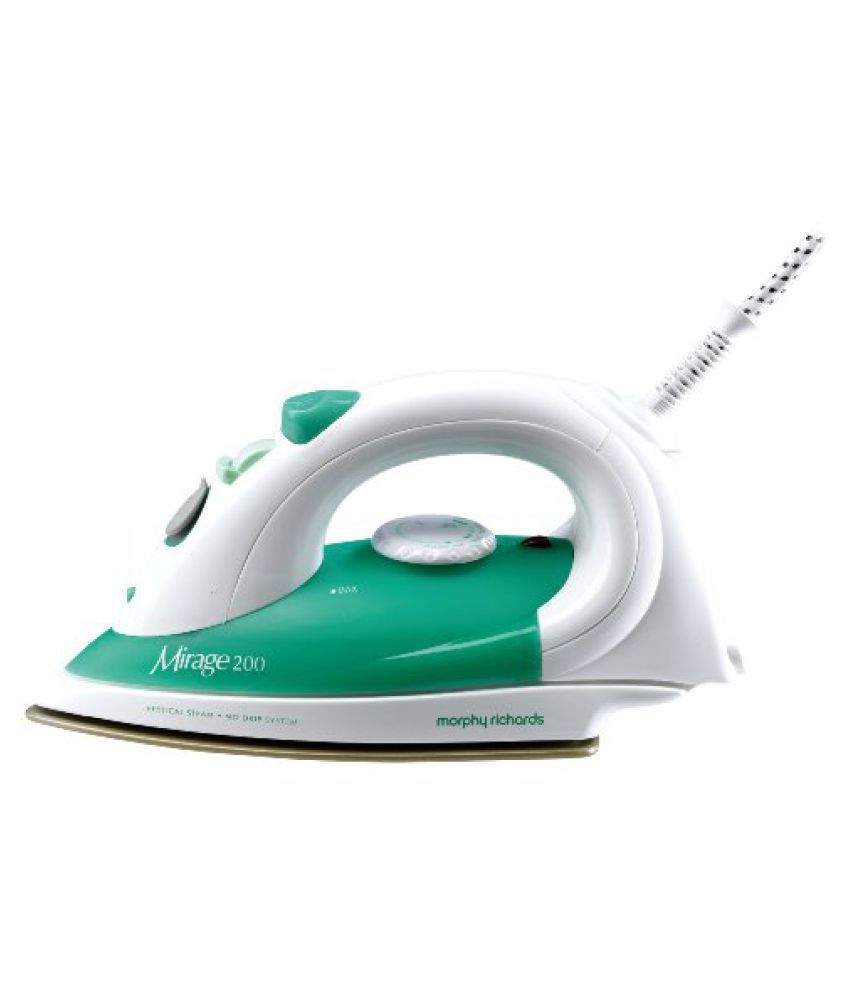 Morphy Richards Mirage 200 1400watt,230v,50hz Steam Iron (green And White available at snapdeal for Rs.2495